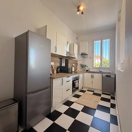 Apartment Le Cocoon Train Station 5 Min Drive & Paris Chamigny